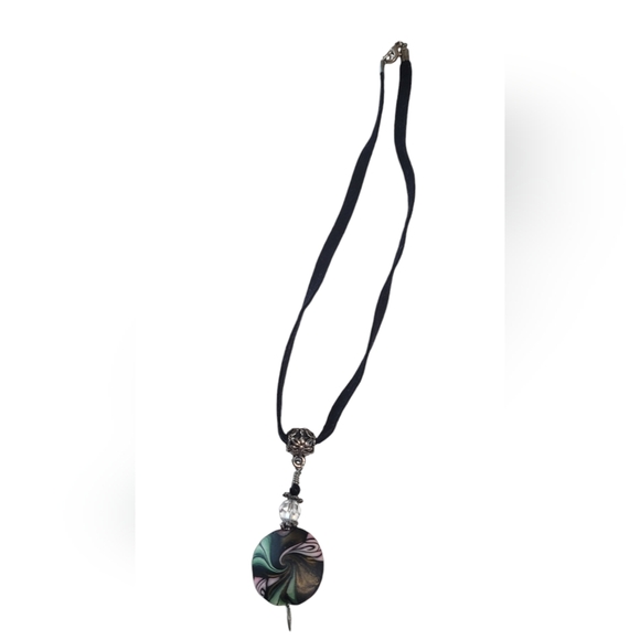 Swirl Bead Necklace - Picture 2 of 9